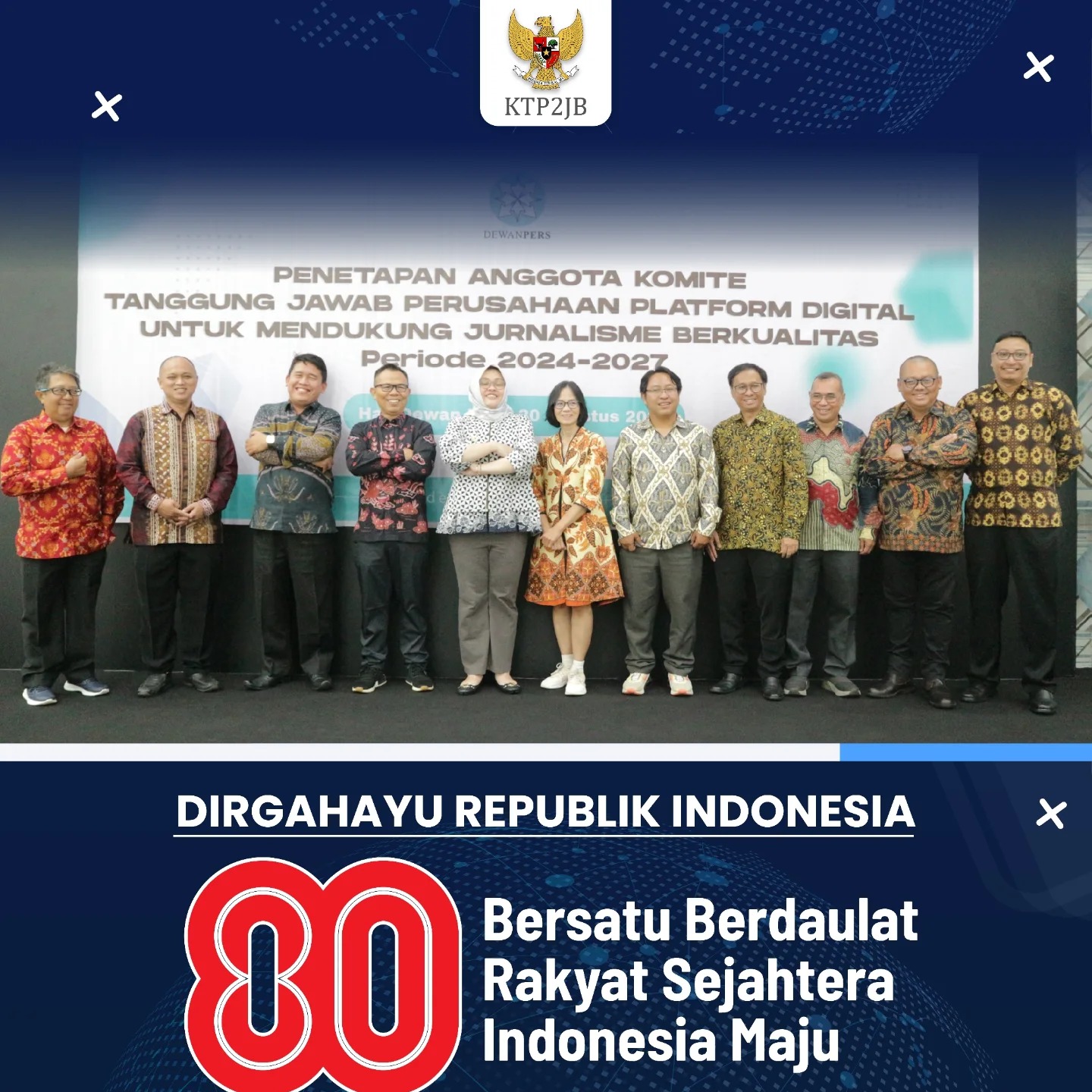 DIRGAHAYU RI 80