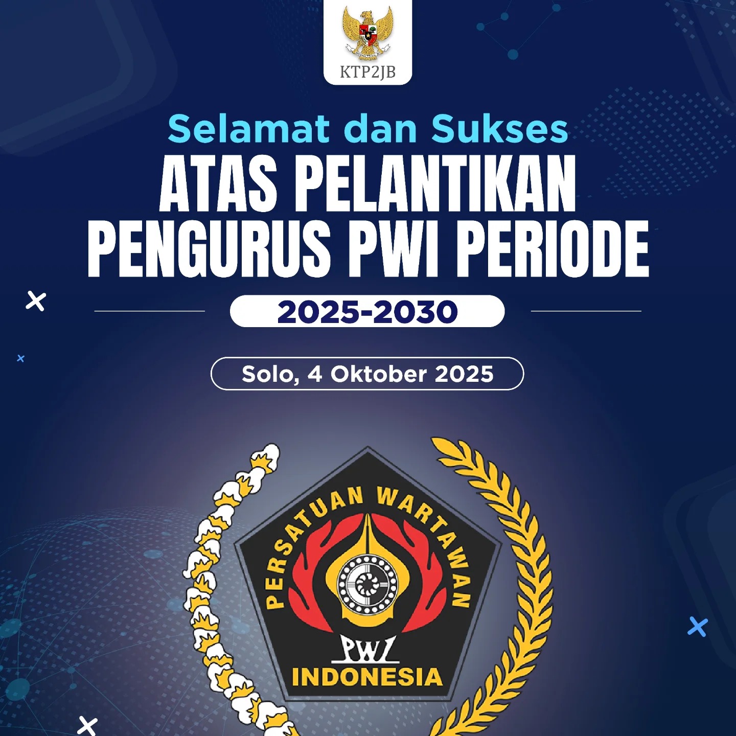 Pelantikan Pengurus PWI 2025-2030